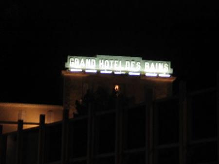 Le Grand Hôtel des Bains.